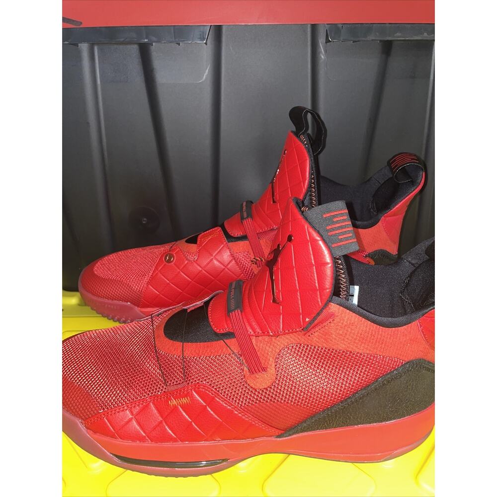 Size 17- Jordan 33 University Red 2019